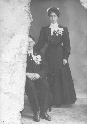 Original Damaged Picture Before Restoration